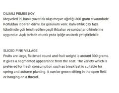 Yerli Doğal Dilimli Pembe Köy Domatesi 100 Adet Tohum