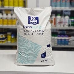 YaraRega 16-10-16 + (2MgO)+(17SO3)+ME Granul ve Damla Sulama Gübresi 25 Kg