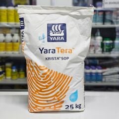 YaraTera Krista SOP 0-0-50 Potasyum Oksit içeren Olgunlaştırıcı Gübre 25 Kg