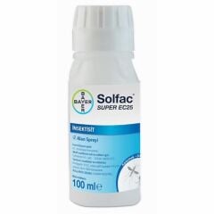 Bayer Solfac Super 25 EC 100 ml Lağım Sineği ve haşere ilacı