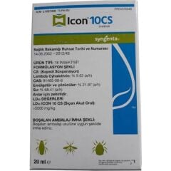 ICON 10 CS 20 ml - İç Mekan Dış Mekan Genel Haşere ilacı