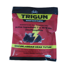 Zehirli Dane Buğday % 7 çinko fosfürlü 500 gr hazır yem